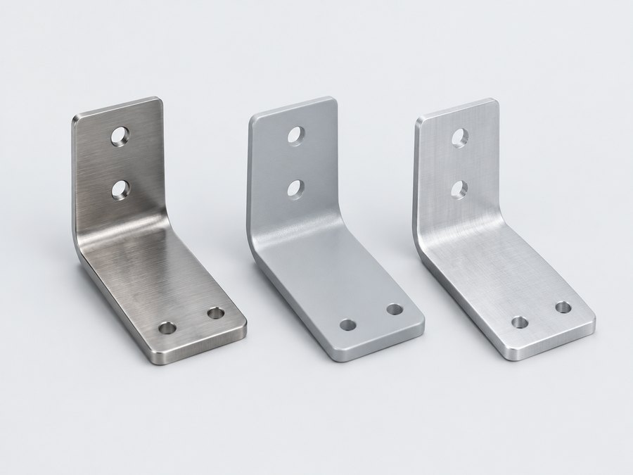 Kantteile aus Edelstahlblech, Stahlblech und Aluminium