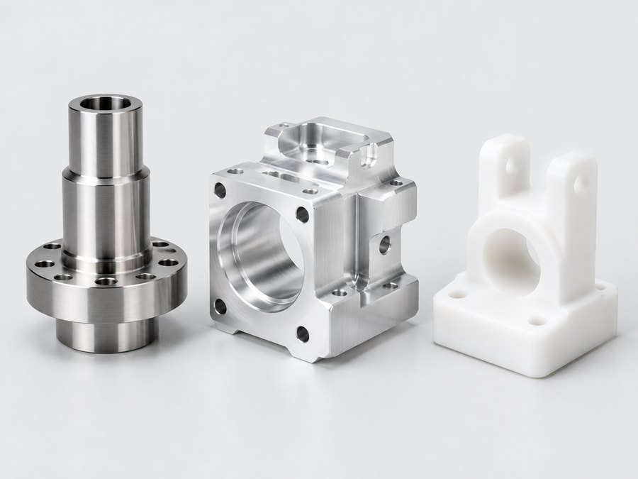 Frästeile und Drehteile aus Edelstahl, Aluminium und Kunststoff