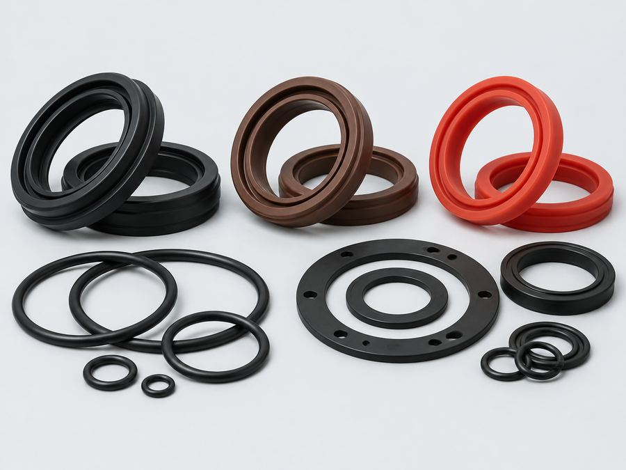 Gummiformteile aus EPDM, FKM, Silikon und NBR