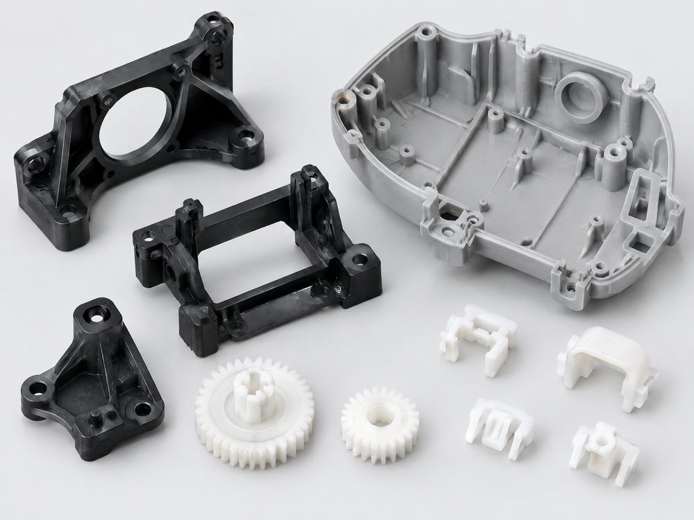 Technische Kunststoff-Spritzgussteile aus PA, POM und ABS