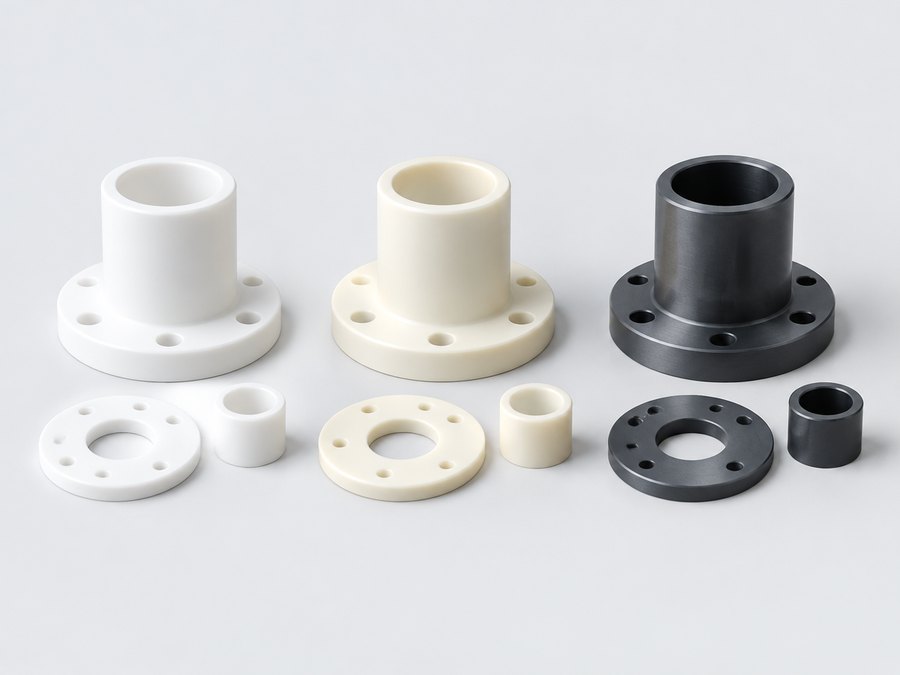 Keramikteile aus Aluminiumoxid, Zirkonoxid und Siliziumnitrid
